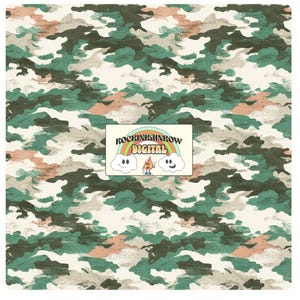 Camoflauge Seamless Pattern, Digital Paper for Crafting, Scrapbooking, Camo Background, Unique Designs
