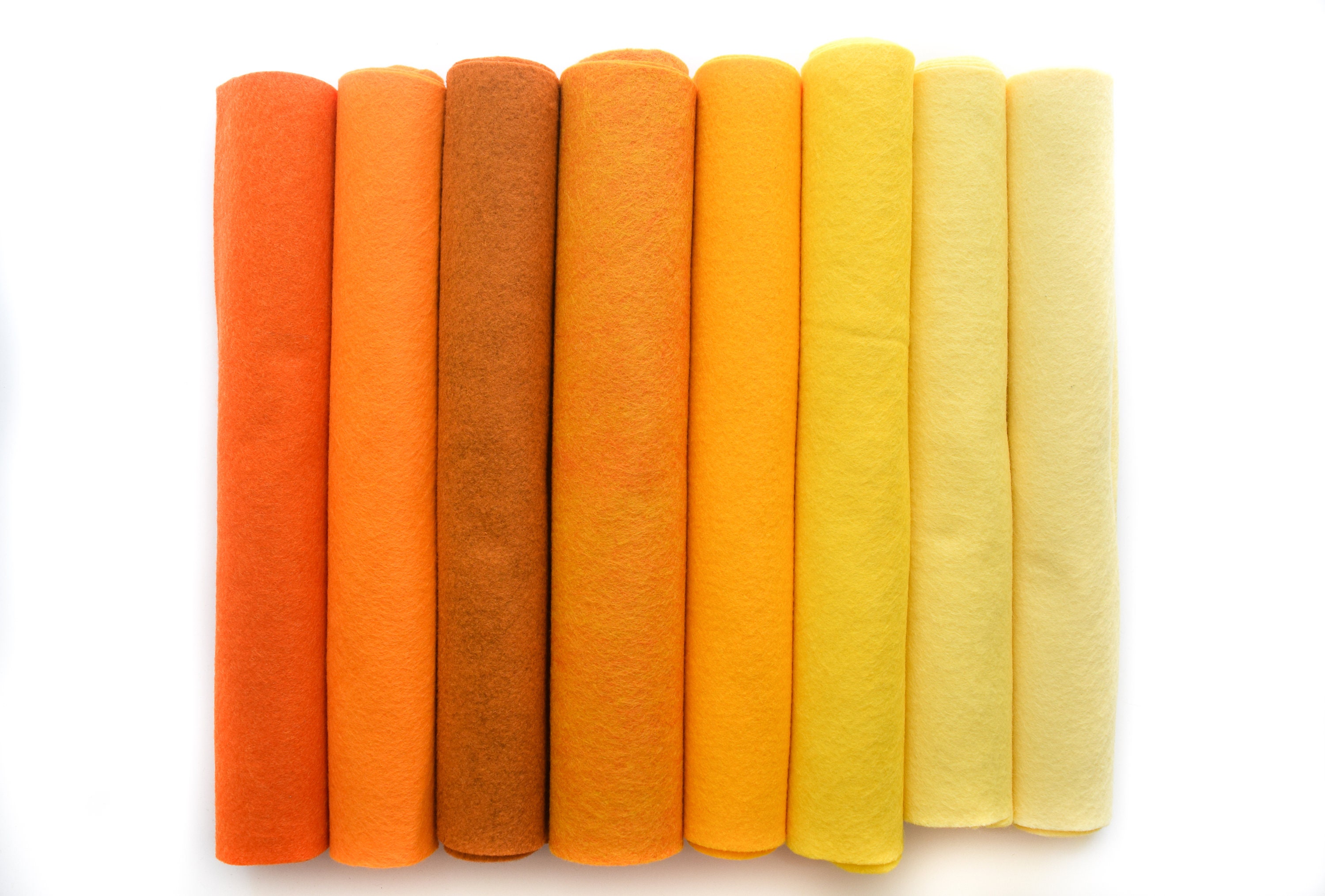 Wool blend felt 1/2 yard Wool rayon blend fabric by Yards Etsy