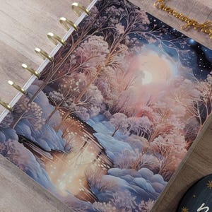 Swirly River 2 BUNDLE | Happy Planner Dividers and Covers | Tul | planner supplies and accessories | Winter Planner | Christmas Planner