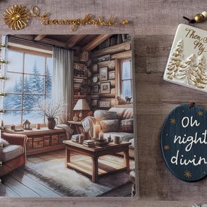 Cozy Cabin BUNDLE | Happy Planner Dividers and Covers | Tul | planner supplies and accessories | Winter Planner| Cozy Planner | Christmas