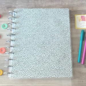 Speckled Dots Happy Planner | Planner Cover for Disc bound | Available in Micro, Mini, Classic and Big Happy Planner Cover, Planner Supplies
