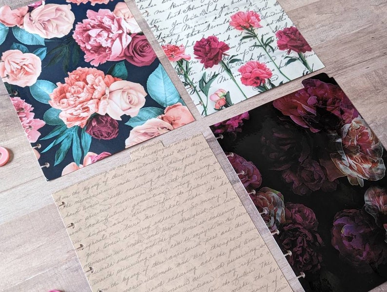 LAMINATED Planner Divider Set Happy Planner Classic Etsy