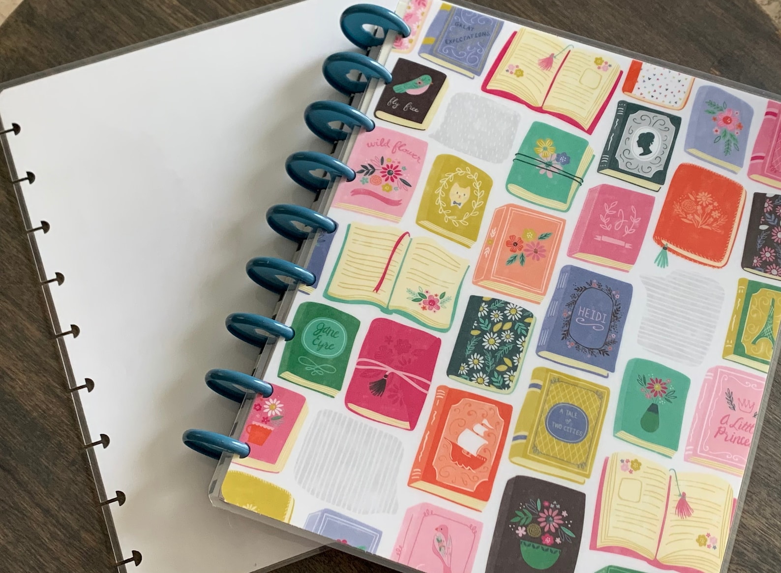 Classic Books Happy Planner Cover Etsy