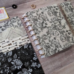 Antique BUNDLE Happy Planner | Planner Cover, Dividers and Bookmark | Available Big, Classic Happy Planner, Planner Supplies