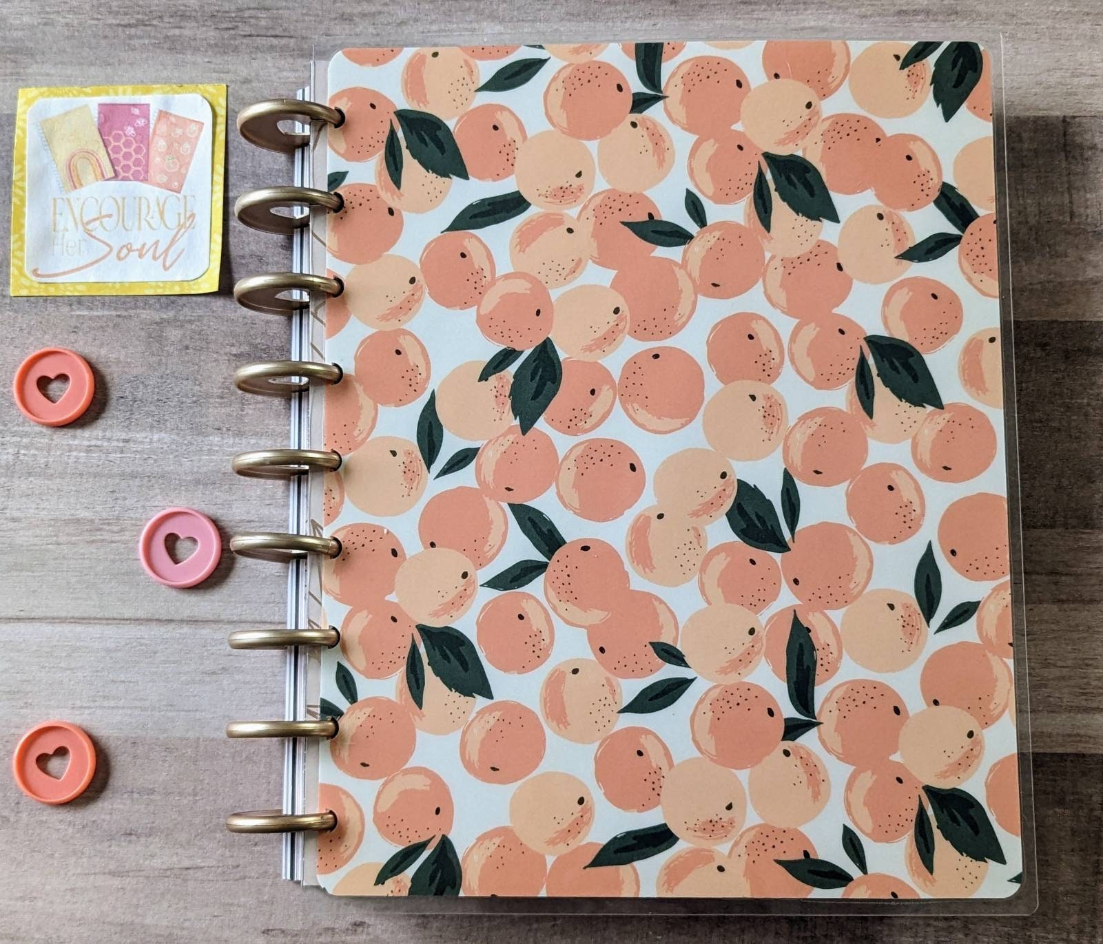 You're a Peach BUNDLE Happy Planner | Planner Cover, Dividers and ...