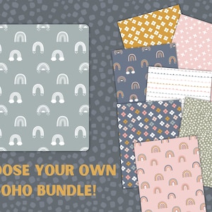CHOOSE your own BUNDLE | BOHO Happy Planner Dividers and Covers | Tul Dividers | planner supplies | planner accessories | Boho