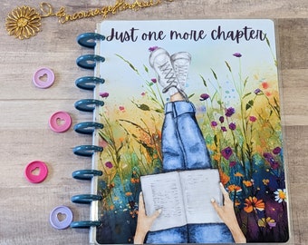 One more Chapter Happy Planner|Discbound Cover |Classic & Big Happy Planner Cover| Erin Condren Planner Cover |TUL Planner|Planner Supplies