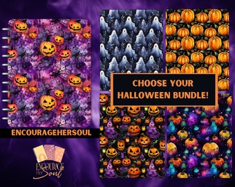 Halloween Happy Planner|Discbound Cover |Classic & Big Happy Planner Cover| Erin Condren Planner Cover |TUL Planner|Planner Supplies
