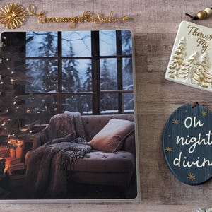 Winter Evening | Happy Planner Dividers and Covers | Tul | planner supplies and accessories | Winter Planner | Winter Planner