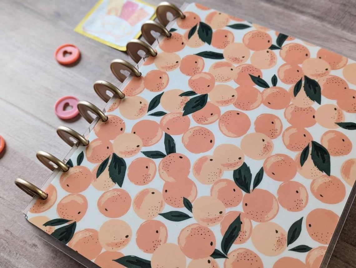 You're a Peach BUNDLE Happy Planner | Planner Cover, Dividers and ...