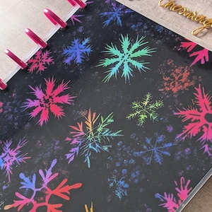 Neon Winter BUNDLE | Happy Planner Dividers and Covers | Tul | planner supplies and accessories | Winter Happy Planner | Christmas Planner