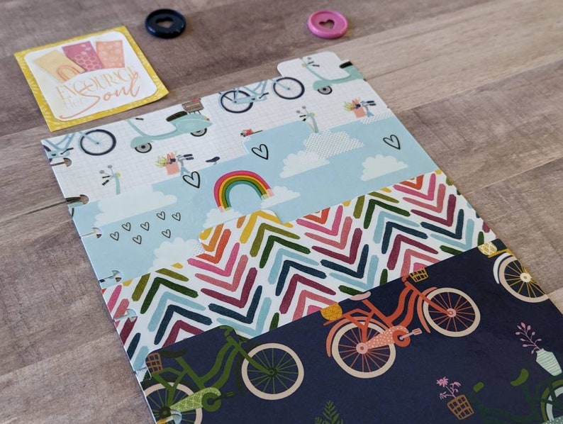 LAMINATED Planner Tabs Divider Set Happy Planner Classic Etsy