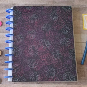Leaves Happy Planner | Planner Cover for Disc bound | Available in Micro, Mini, Classic & Big Happy Planner Cover, Planner Supplies