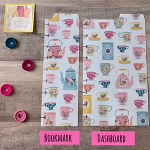 LAMINATED BUNDLE OF Bookmarks & Dashboards Happy Planner | Available in Big and Classic Sizes Happy Planner Dashboards, Planner Supplies