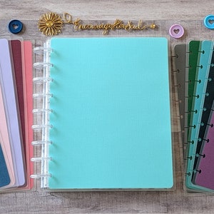 Solid Color Happy Planner|Discbound Cover |Classic & Big Happy Planner Cover| Erin Condren Planner Cover |TUL Planner|Planner Supplies