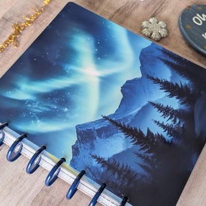 Winter Lights | Happy Planner Dividers and Covers | Tul | planner supplies and accessories | Winter Planner | Winter Planner
