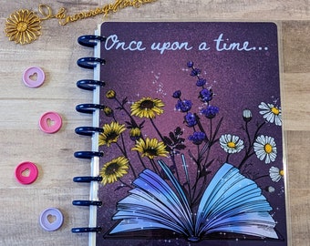 Once upon a time Happy Planner|Discbound Cover |Classic & Big Happy Planner Cover| Erin Condren Planner Cover |TUL Planner|Planner Supplies