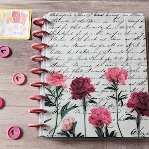Love Letter Floral Planner Cover: Happy Planner, TUL, Erin Condren