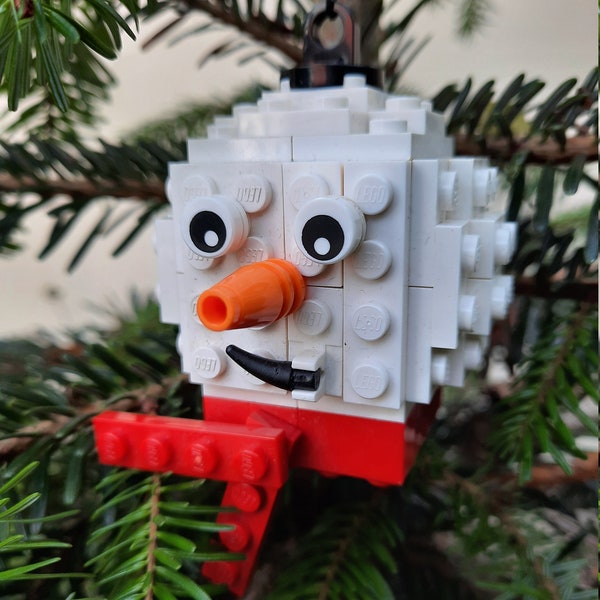 Build your own Snowman Christmas tree decoration