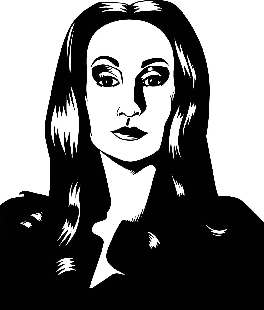 Morticia Addams Svg Halloween Svg Addams Family Svg The | Etsy