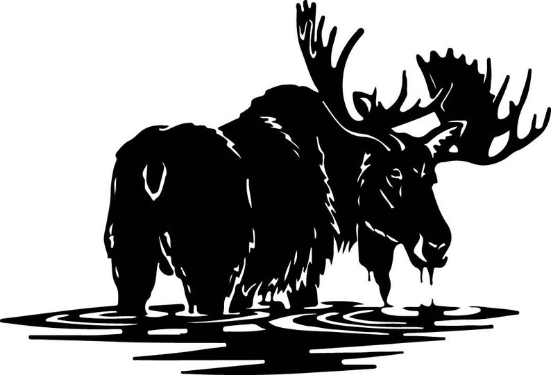 Download Moose SVG Bundle Moose SVG Moose Clipart Moose Cut Files ...