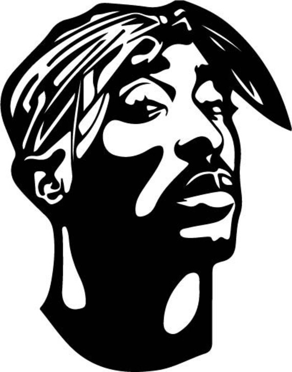 Tupac Shakur 2Pac Pac Hip Hop Rapper Death Row Profile Rap Etsy