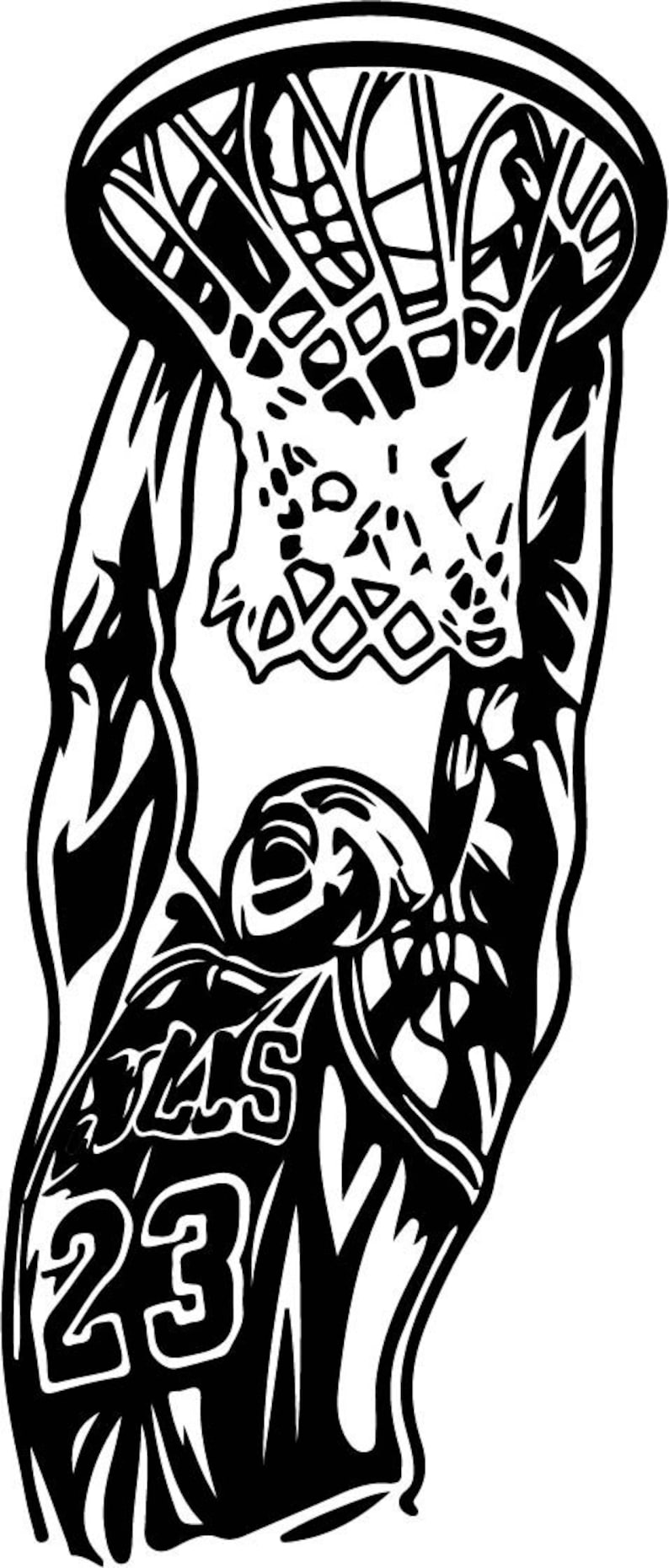 Michael Jordan Svg Bundle Basketball Air Jordan Logo Jordan | Etsy