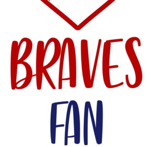 Cutest Braves Fan - PNG