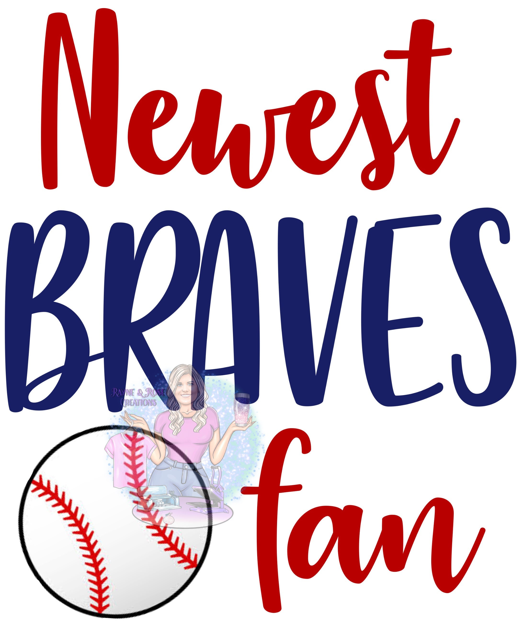 Newest Braves Fan PNG Etsy