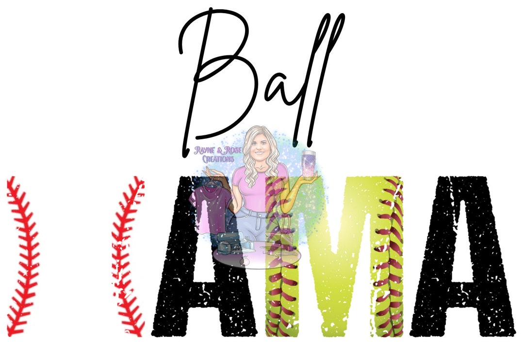 Ball Mama PNG | Digital Download - Etsy