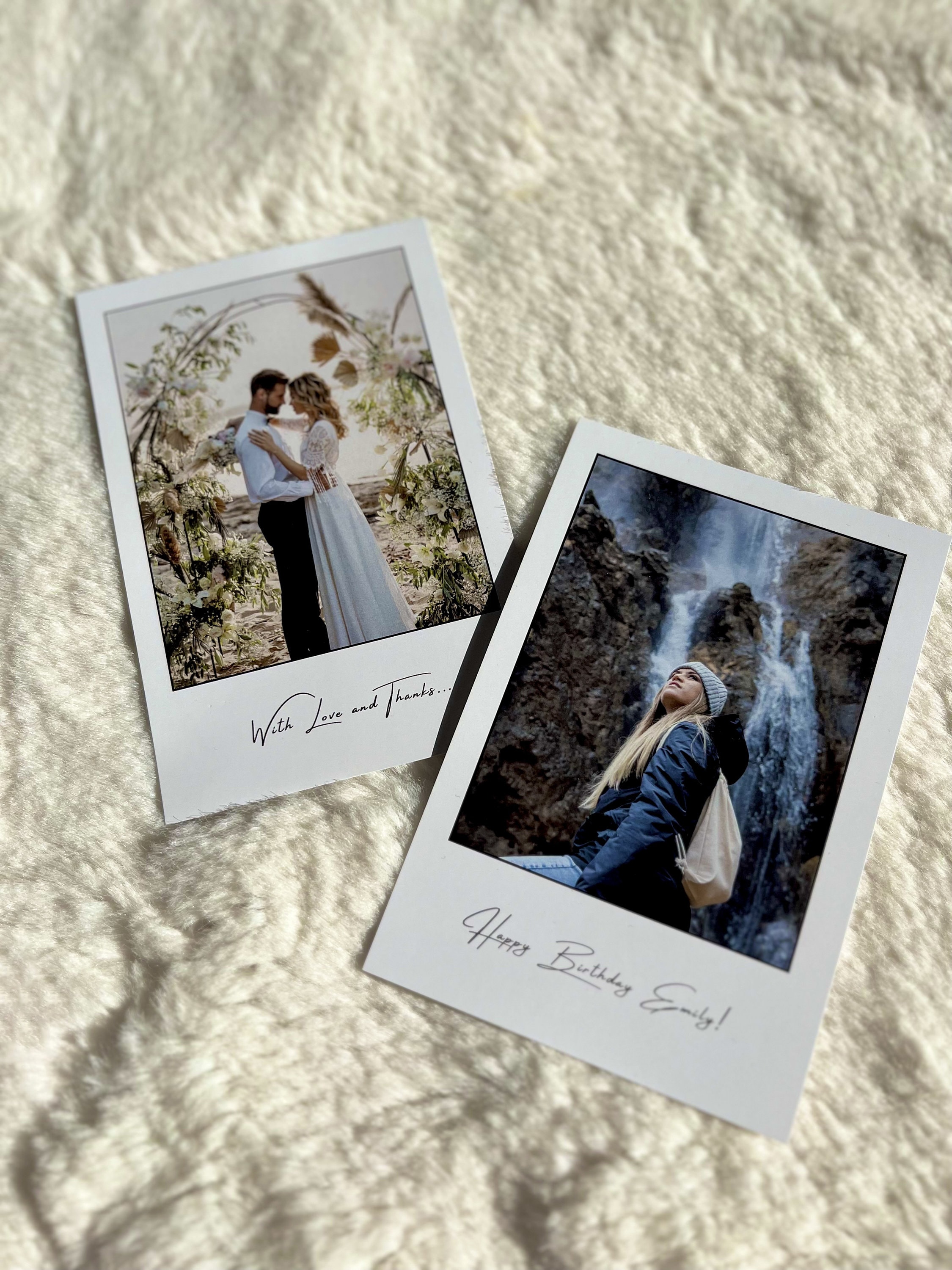 Custom Photo Card, Personalized Greeting Card for Gifts, Birthday  display picture 1
