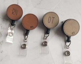 Minimalist Badge Reels, Minimal Nurse Badge Reel, Cute Badge Reel, Name Badge Reel, Work Badge, Work ID, Personalized Badge, Coworker Gift