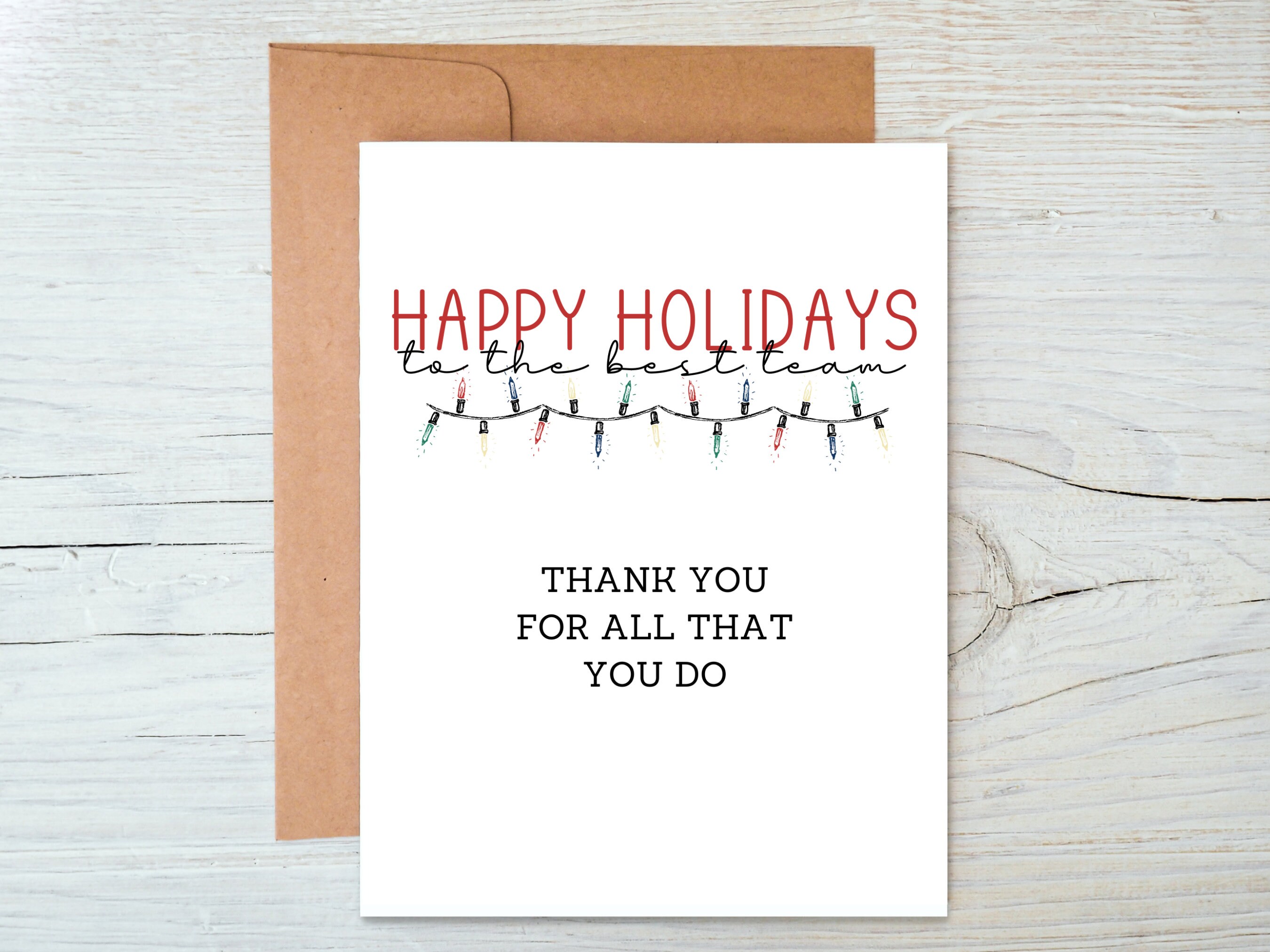 Christmas Cards For Employees 