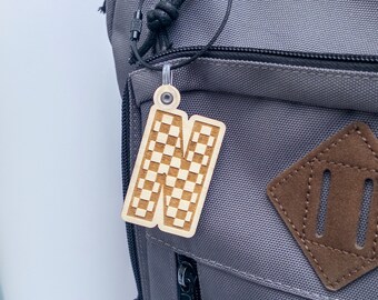 Backpack Tag, Acrylic Bag Tag, Diaper Bag Tag, Lunch Box Tag, Kid's Luggage Tag, Custom Bag Tag, Boy Bag Tag, Baby Bag Tag, Initial Keychain