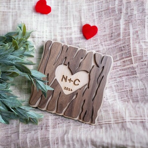 Valentine&#39;s Day Gift, Personalized Wooden Sign, Couples Custom Wood Sign, Valentine Decor, Anniversary Gift, Personalized Gift