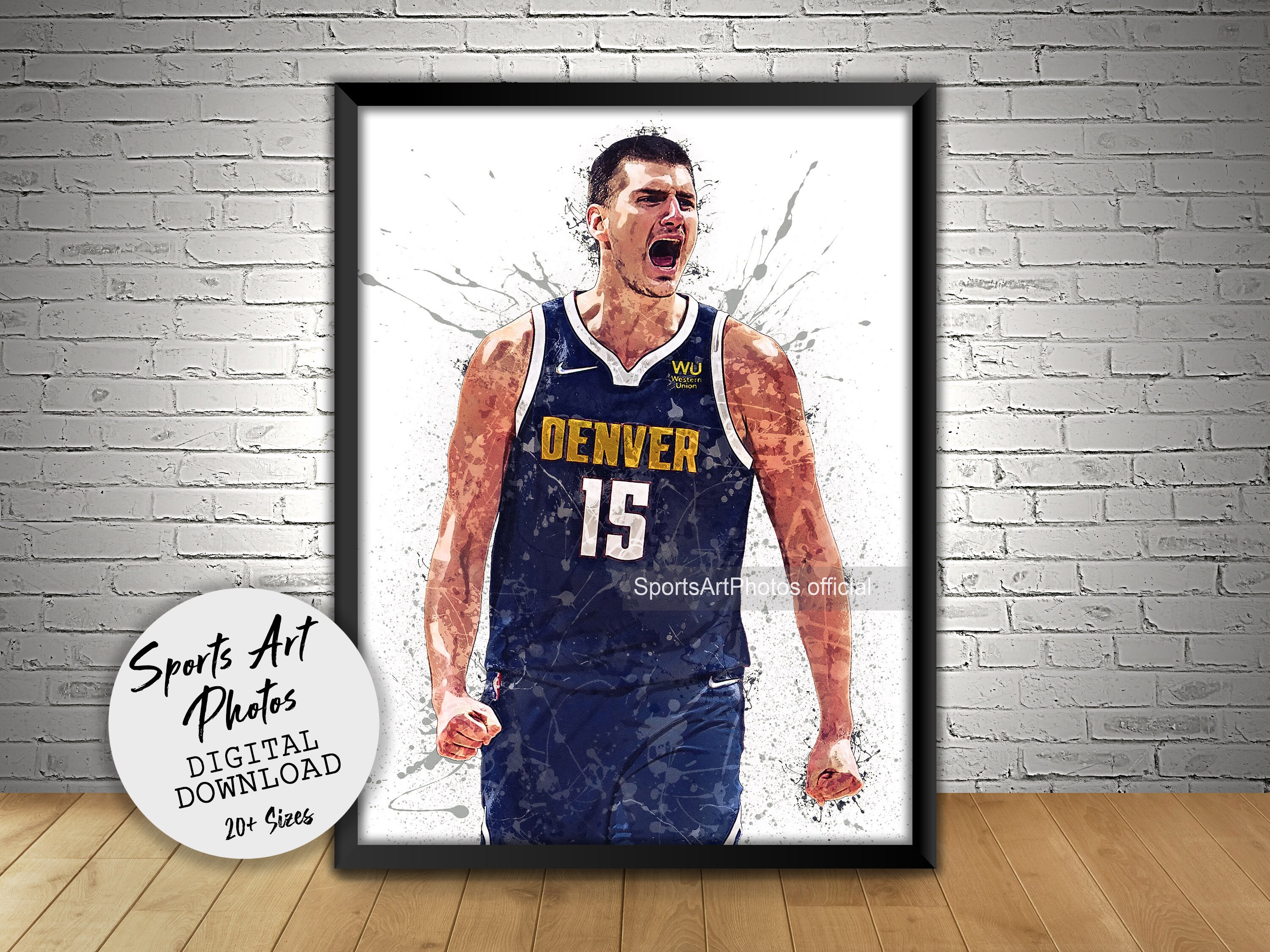 Great Performance NBA Player Nikola Jokic T Shirt, Denver Nuggets Shirt Vintage - Allsoymade