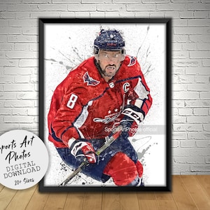 Alex Ovechkin 800th Goal Washington Capitals Autographed 11x14