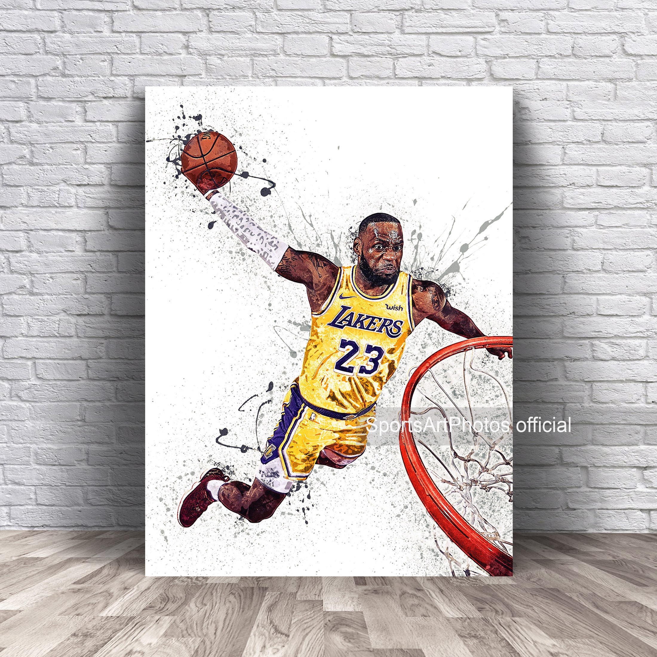 Lebron james poster walmart deals