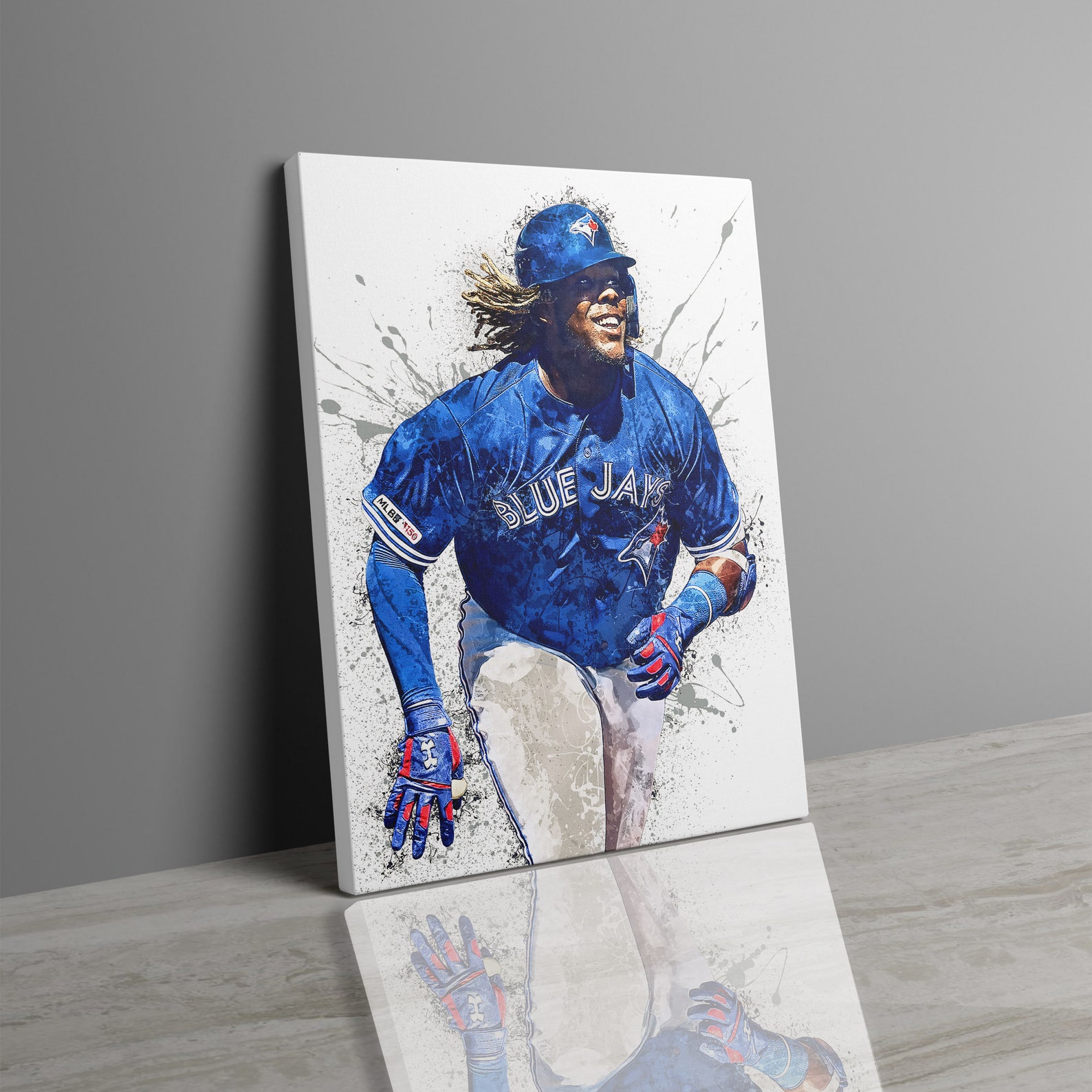 Vladimir Guerrero Jr Poster Toronto Blue Jays Wall Art Etsy