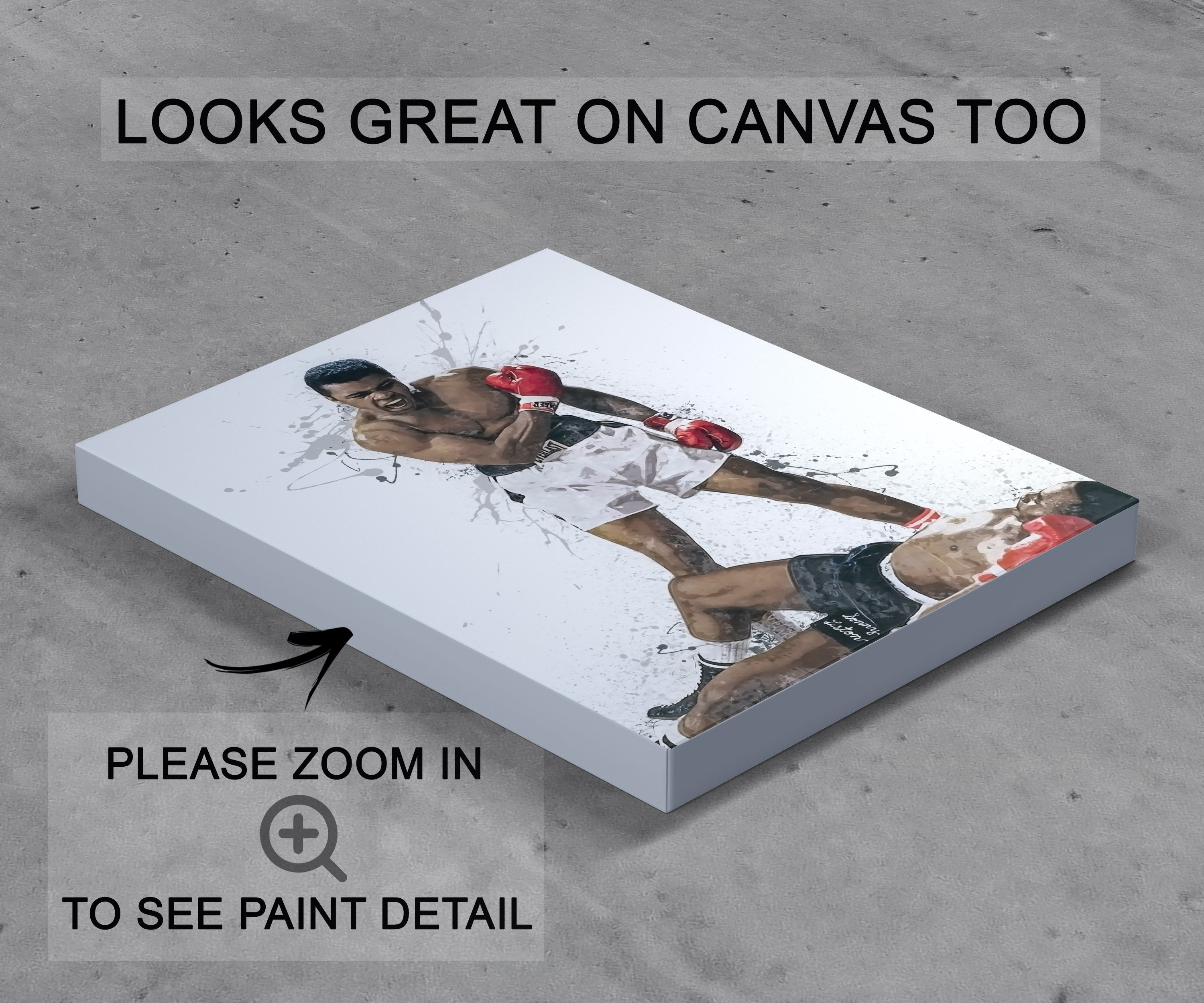 Muhammad Ali Poster Printable Wall Art Boxing Legend | Etsy