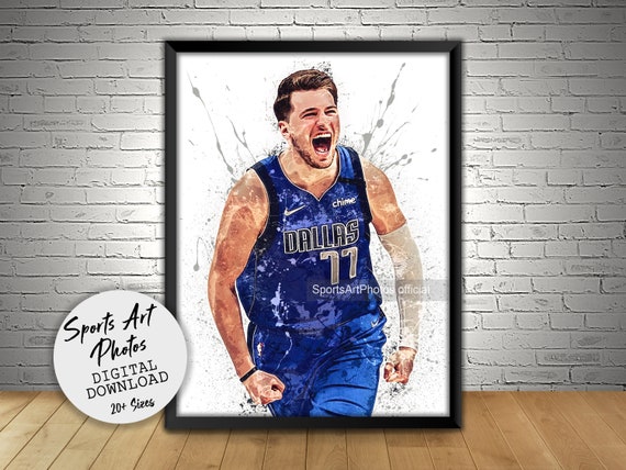 Luka doncic with the basketball Wallpapers Download