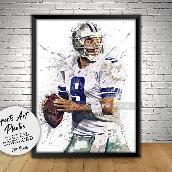 Dallas Cowboys Printable Poster Etsy