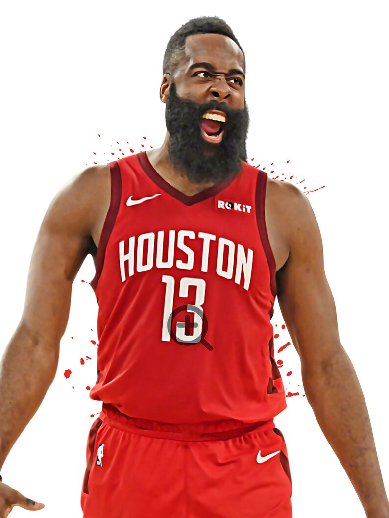 James Harden Printable Poster Houston Rockets Wall | Etsy