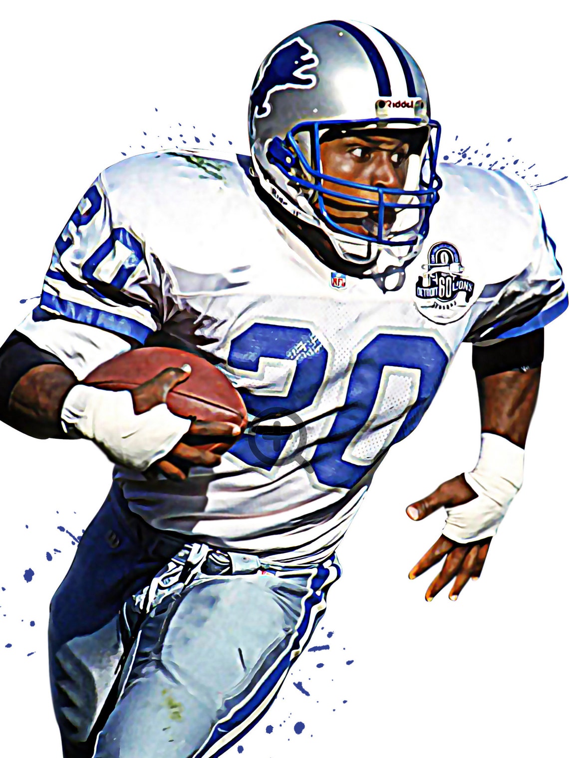 barry-sanders-printable-poster-detroit-lions-wall-etsy