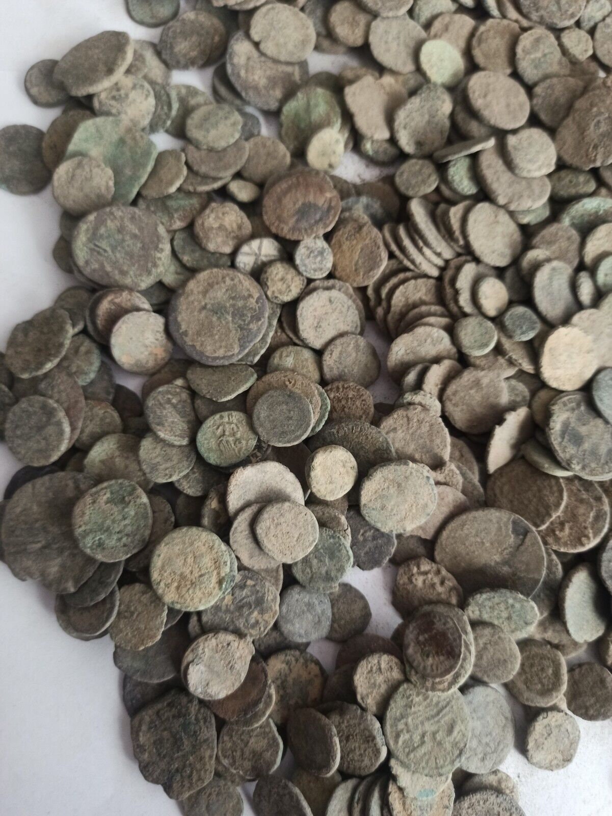 1 Genuine Ancient Uncleaned Dirty Roman Coin. New Stock in 600 Years ...