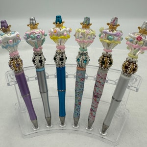 Painted Balloon Bead Pens