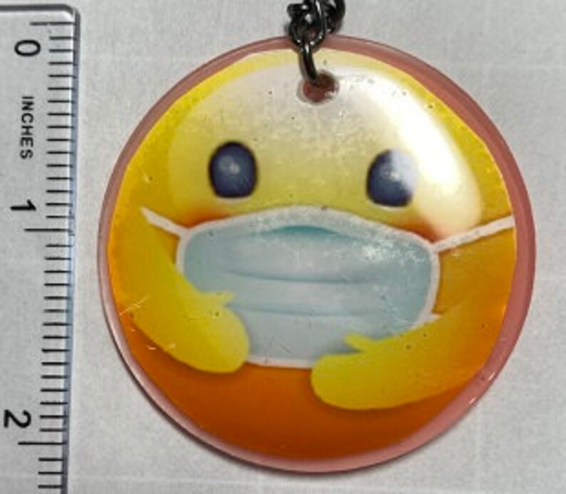 Emoji Keychain, Medical Emoji, Badge Reel Emoji, Phone Grip Emoji