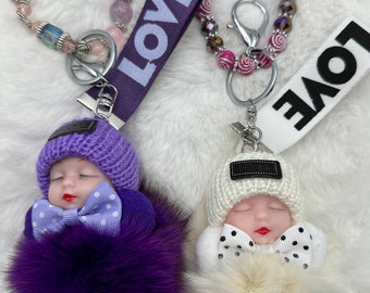 Baby Doll Bag Charms, Keychains, Dangle Charms