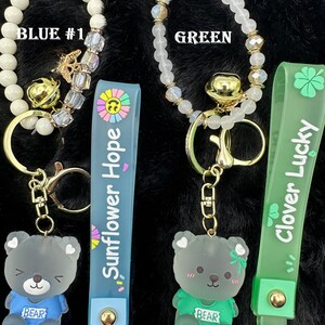 NEW Teddy Bear Bag Charms, Keychains, Fobs image 3