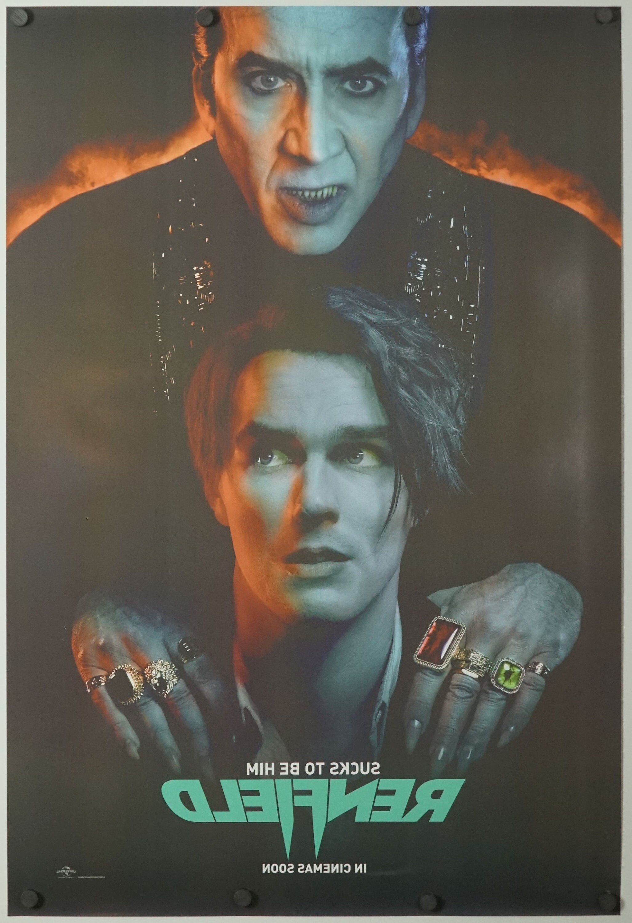 Renfield Original 2 Sided Movie Poster 27x40 Advance Etsy